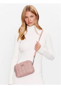 Calvin Klein Torebka Re-Lock Quilt Camera Nyl K60K610640 Różowy. Kolor: różowy