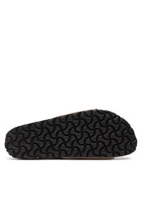 Birkenstock Klapki Madrid 1026496 Beżowy. Kolor: beżowy. Materiał: skóra #3