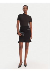 Guess Spódnica mini W6RD75 Z4422 Czarny Regular Fit. Kolor: czarny. Materiał: wiskoza #5