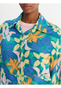 Billabong Koszula Summer Love EBJX603004 Niebieski Oversize. Kolor: niebieski. Materiał: wiskoza #3