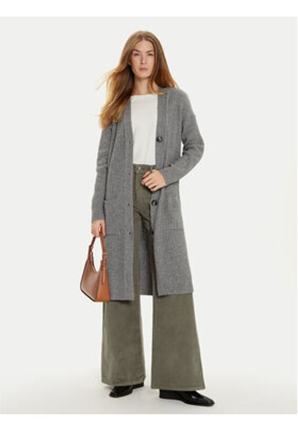 United Colors of Benetton - United Colors Of Benetton Jeansy 41ULDE029 Khaki Wide Fit. Kolor: brązowy