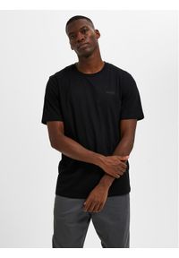 Selected Homme T-Shirt Aspen 16087858 Czarny Regular Fit. Kolor: czarny. Materiał: bawełna #1