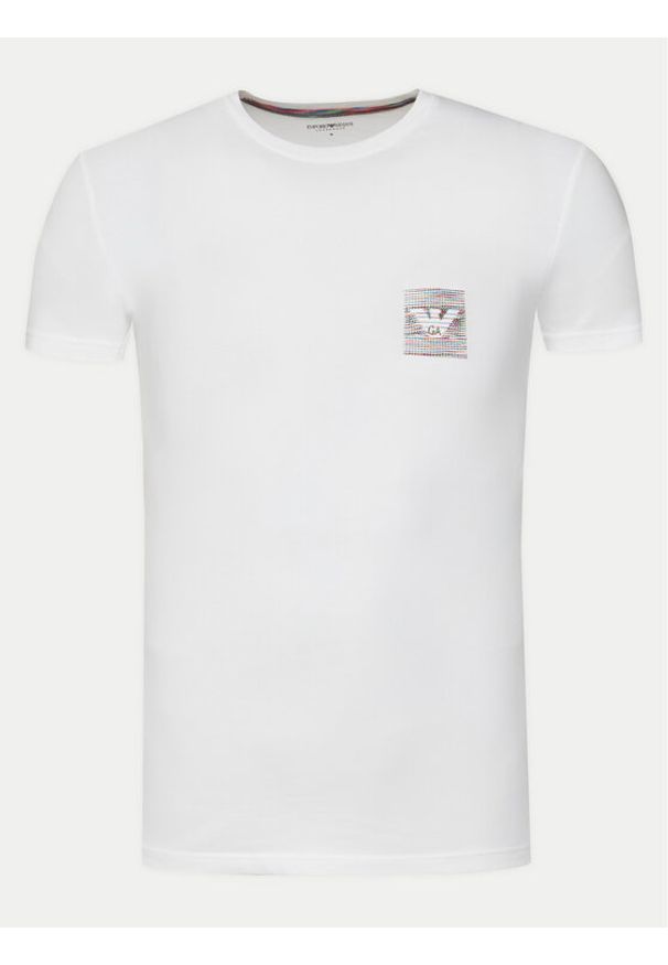 Emporio Armani Underwear T-Shirt EM000375 AF10798 U0002 Biały Slim Fit. Kolor: biały. Materiał: bawełna