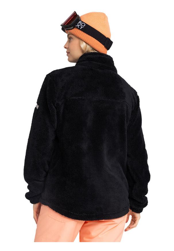Roxy - Bluza dla Kobiety ALABAMA Czarny. Kolor: czarny. Materiał: tkanina, poliester, polar