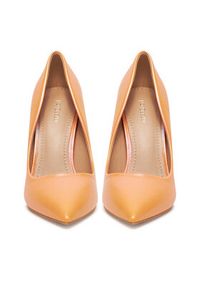 DeeZee Szpilki GAO-2312-6 Pomarańczowy. Kolor: pomarańczowy. Materiał: skóra. Obcas: na szpilce #5