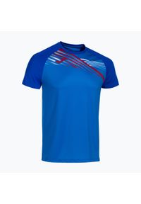 Koszulka do biegania męska Joma Elite X. Kolor: niebieski. Materiał: jersey #1
