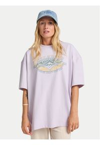 Billabong T-Shirt Quality Surf EBJZT00504 Fioletowy Loose Fit. Kolor: fioletowy. Materiał: bawełna #1