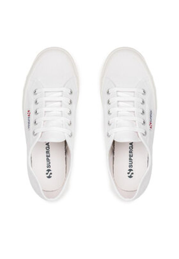 Superga Tenisówki 2750 Cotu Classic S000010 Biały. Kolor: biały. Materiał: materiał
