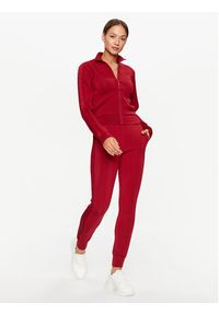 Guess Bluza V2YQ17 K7UW2 Czerwony Regular Fit. Kolor: czerwony. Materiał: wiskoza