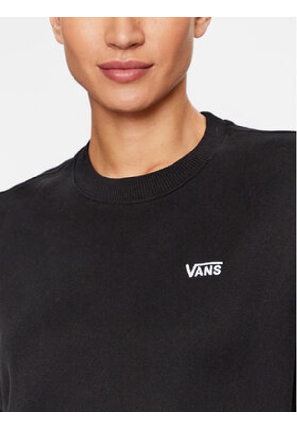 Vans Bluza Comfycush Essential Crew VN000A6C Czarny Regular Fit. Kolor: czarny. Materiał: syntetyk