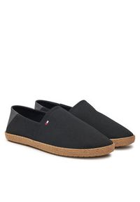 TOMMY HILFIGER - Tommy Hilfiger Espadryle FM0FM05353 Czarny. Kolor: czarny. Materiał: materiał