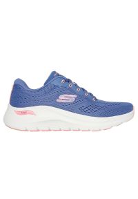 skechers - Buty Kobieta Skechers Arch Fit 2.0 Big League niebieski. Kolor: niebieski