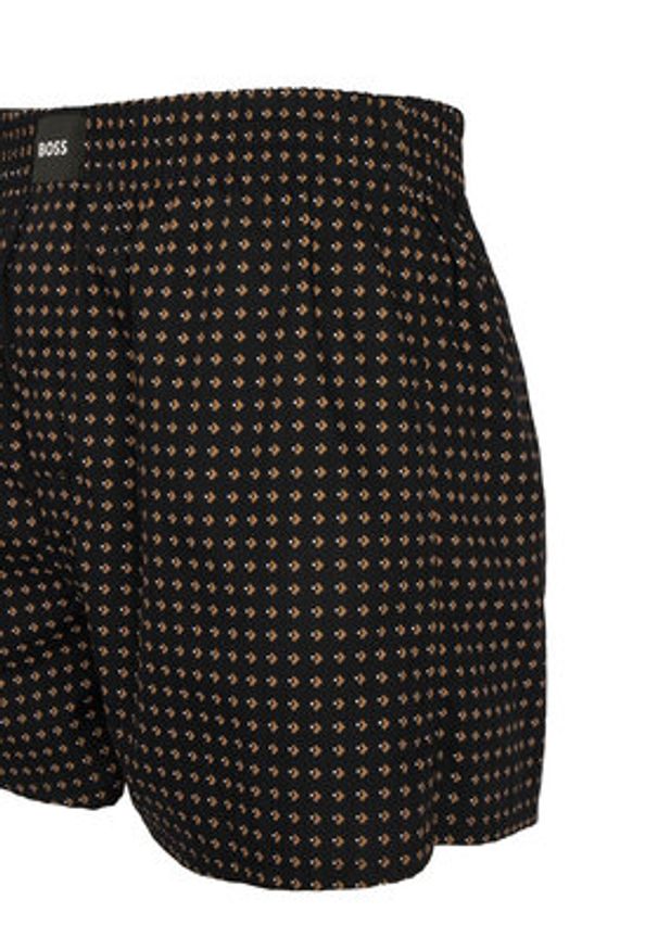 BOSS Komplet bokserek 50515464 Czarny. Kolor: czarny. Materiał: bawełna