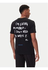 Karl Lagerfeld Jeans T-Shirt A4M17027 Czarny Regular Fit. Kolor: czarny. Materiał: bawełna #5