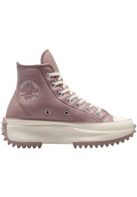 Sneakers Converse Run Star Hike. Kolor: różowy. Materiał: syntetyk, materiał. Sport: bieganie #1