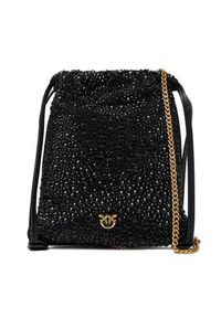 Pinko - PINKO Torebka Slouchy Coulisse Baby AI 25-26 PCPL 105409 A2WF Czarny. Kolor: czarny #4