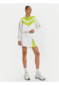 Lacoste Spódnica mini JF2671 Biały Regular Fit. Kolor: biały. Materiał: syntetyk #3