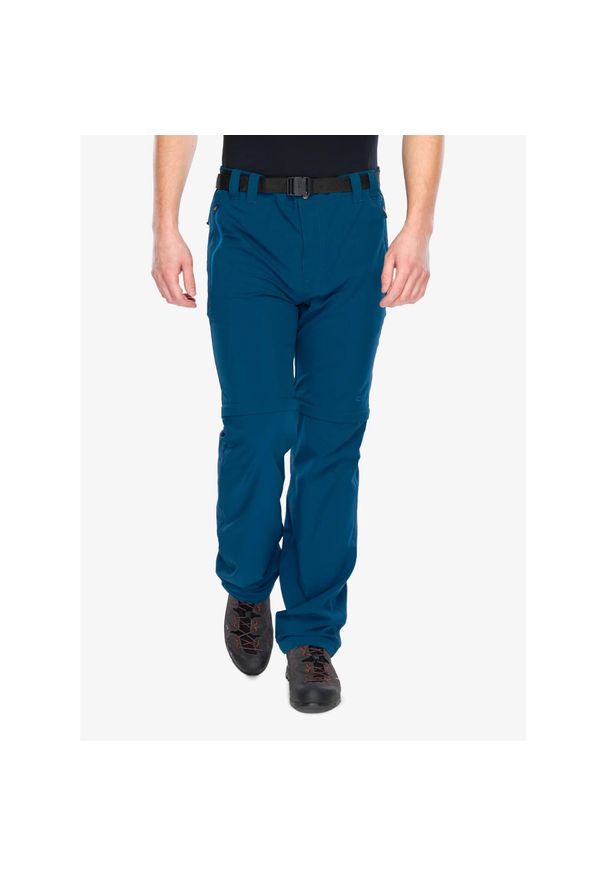 Spodnie z odpinanymi nogawkami męskie CMP Rule Zip Off Pant. Kolor: niebieski