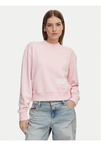 Karl Lagerfeld Jeans Bluza B2W20039 Różowy jasny Regular Fit. Kolor: różowy. Materiał: bawełna #1