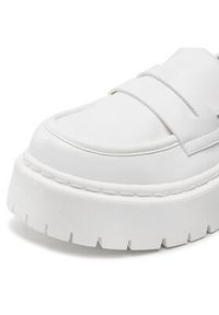 DeeZee Loafersy H13123D-3 Biały. Kolor: biały. Materiał: skóra #6