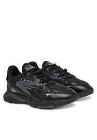 Lacoste Sneakersy L003 Neo Tech 7-50SMA0202 Czarny. Kolor: czarny. Materiał: materiał