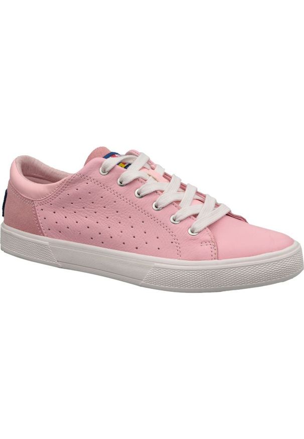 Buty Helly Hansen Copenhagen Leather Shoe W 11503-181 różowe. Kolor: różowy. Materiał: skóra, zamsz. Szerokość cholewki: normalna