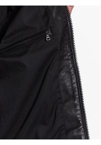 JOOP! Jeans Kurtka skórzana 80000241 Czarny Regular Fit. Kolor: czarny. Materiał: skóra #2