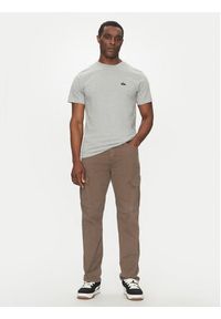 Quiksilver T-Shirt EQYZT07711 Szary Regular Fit. Kolor: szary. Materiał: bawełna #5