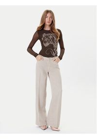 Guess Body W5YP06 KCZC2 Brązowy Regular Fit. Kolor: brązowy. Materiał: syntetyk #4