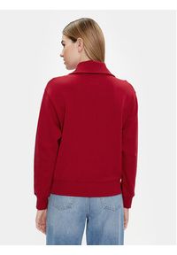Wrangler Bluza 112351962 Czerwony Regular Fit. Kolor: czerwony. Materiał: bawełna #3