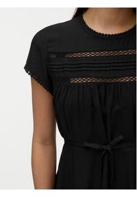 Vero Moda Sukienka letnia Debbie 10342682 Czarny Regular Fit. Kolor: czarny. Materiał: wiskoza. Sezon: lato #3