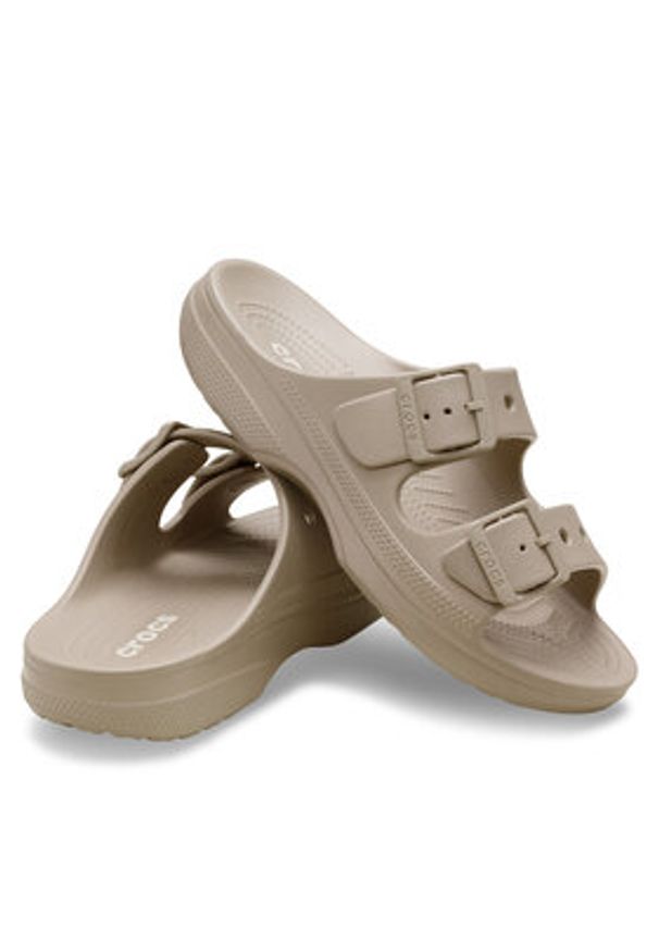 Crocs Klapki Saturday Sandal W 213586 Beżowy. Kolor: beżowy