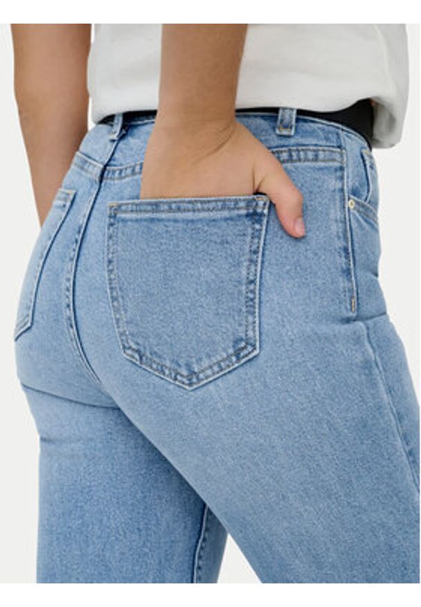 only - ONLY Jeansy Emily 15361608 Niebieski Straight Fit. Kolor: niebieski