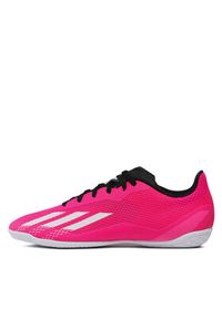Adidas - adidas Buty do piłki nożnej X Speedportal.4 Indoor Boots GZ2451 Różowy. Kolor: różowy. Materiał: materiał #4