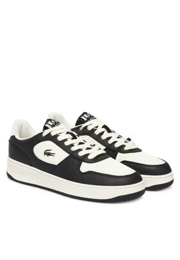 Lacoste Sneakersy L001 Set 7-50SMA0100 Czarny. Kolor: czarny. Materiał: skóra