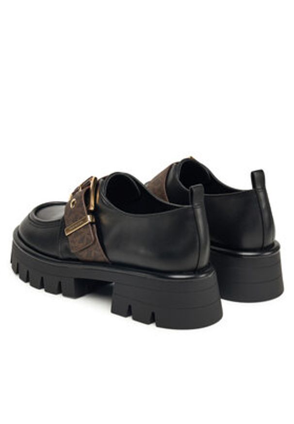 MICHAEL Michael Kors Loafersy Colby 40F5COFP2L Czarny. Kolor: czarny. Materiał: skóra
