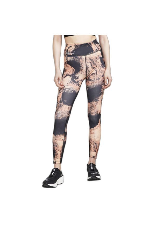 Damskie legginsy do biegania Craft Adv Essence. Kolor: wielokolorowy. Materiał: materiał. Sport: fitness