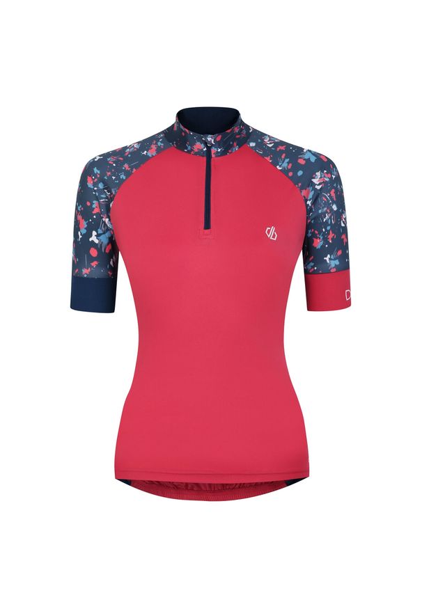 DARE 2B - Damska Koszulka Rowerowa Follow Through. Kolor: różowy. Sport: kolarstwo