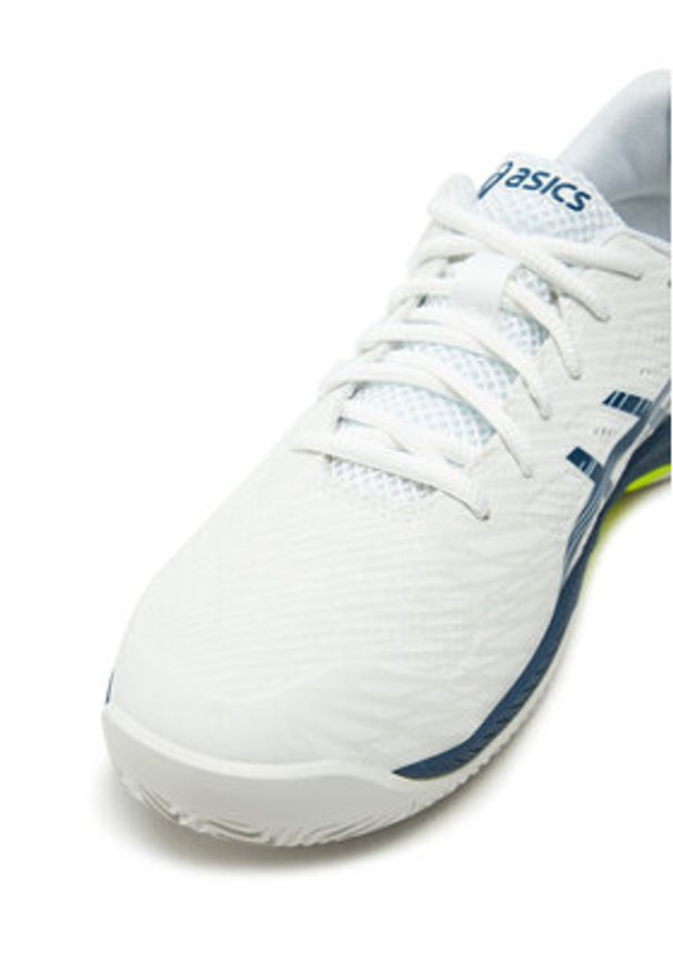 Asics Buty do tenisa Gel-Game 9 Clay/Oc 1041A358 Biały. Kolor: biały. Materiał: skóra. Sport: tenis