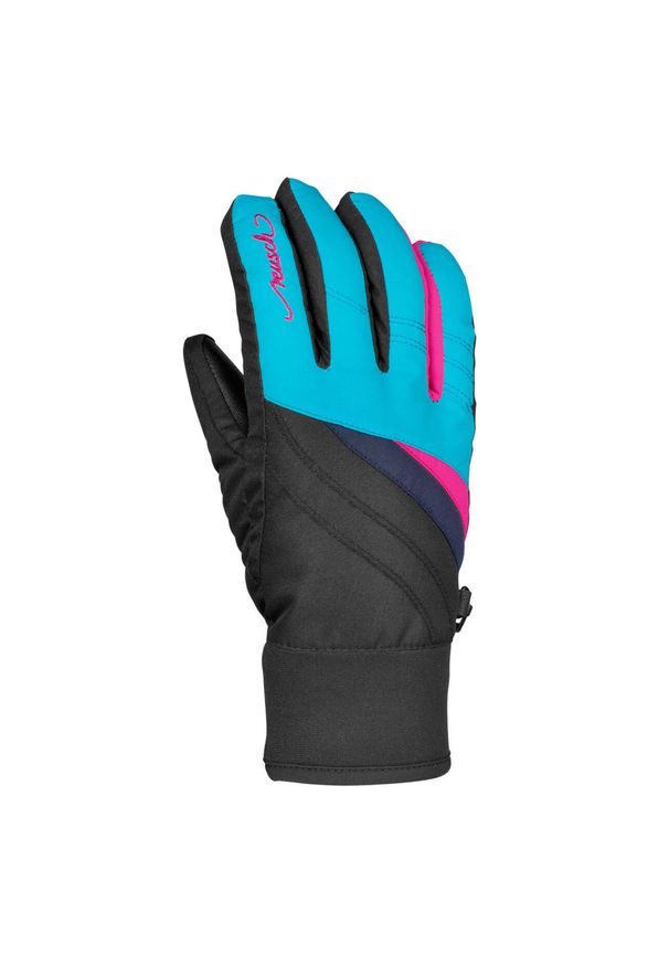 Rękawice narciarskie Reusch JARIS R-TEX XT. Kolor: niebieski, wielokolorowy, czarny. Sezon: zima. Sport: narciarstwo