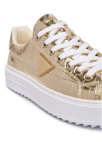 Guess Sneakersy FLFD15 PEL12 Złoty. Kolor: złoty. Materiał: skóra #4