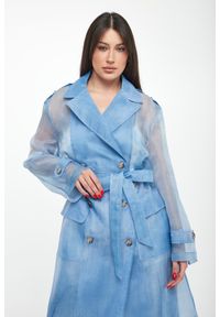 Ermanno Firenze - Płaszcz damski z organzy ERMANNO FIRENZE #4