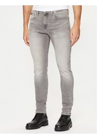 Calvin Klein Jeans Jeansy J30J326562 Biały Slim Fit. Kolor: biały