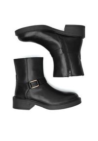 Sergio Bardi Botki WI32-E1060-02SB Czarny. Kolor: czarny. Materiał: skóra #7
