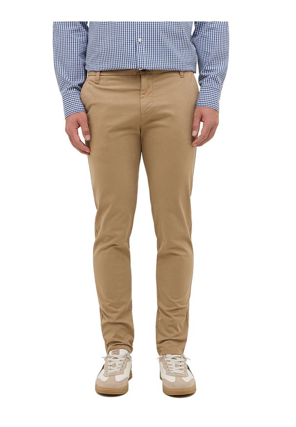 Męskie Spodnie jeansowe Mustang Style Daytona Chino Tannin 1016824 3142
