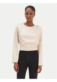 Rinascimento Bluzka CFC0126404003 Beżowy Regular Fit. Kolor: beżowy. Materiał: syntetyk #1