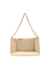 TOMMY HILFIGER - Tommy Hilfiger Torebka Th Icon Chain Shoulder Pouch Met AW0AW18219 Złoty. Kolor: złoty. Materiał: skórzane #5