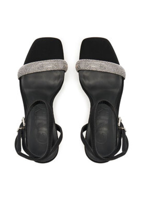 ONLY Shoes Sandały Onlalyx 15319150 Czarny. Kolor: czarny. Materiał: materiał