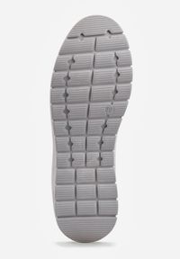 Born2be - Szare Sznurowane Buty Sportowe Sneakersy z Siateczki Caeolea. Okazja: na co dzień. Kolor: szary. Materiał: jeans. Sport: fitness, joga i pilates #8