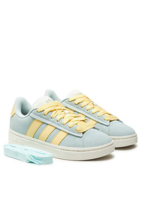 Adidas - adidas Sneakersy Grand Court Alpha 00S IH3852 Zielony. Kolor: zielony. Materiał: skóra
